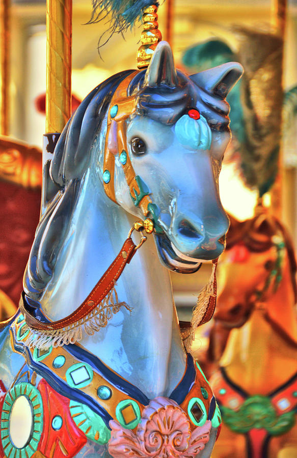 Antique Carousel Of Firenze Photograph by Dressage Design