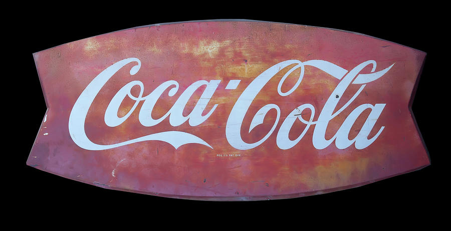 antique CocaCola sign Photograph by Flees Photos