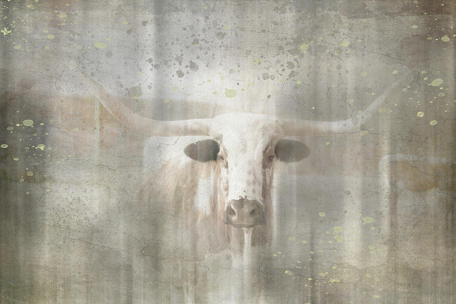 Cow Mixed Media - Antique Farm 09 by Lightboxjournal
