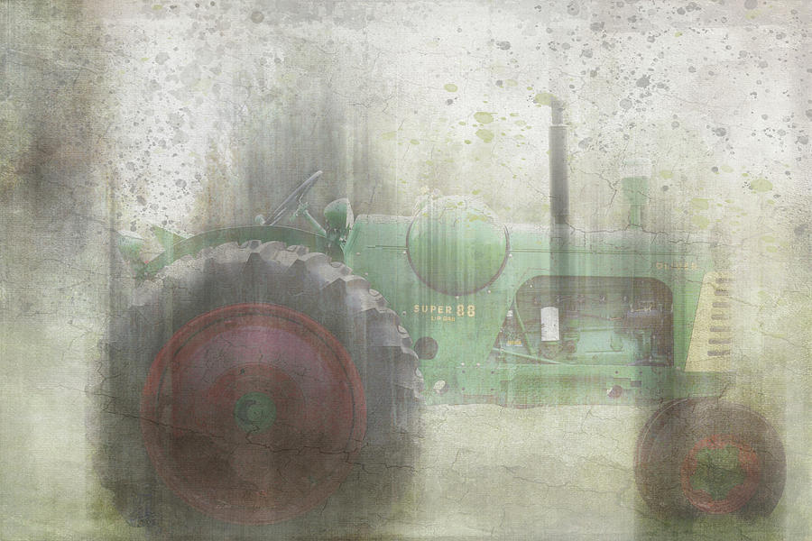 Tractor Mixed Media - Antique Farm 23 by Lightboxjournal
