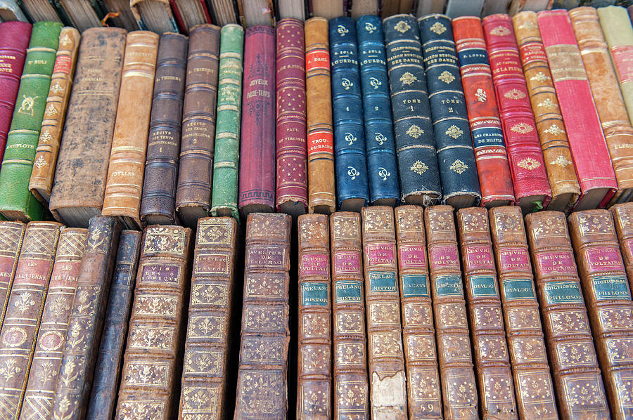 Antique French Books, Dijon, Burgundy by Jim Engelbrecht