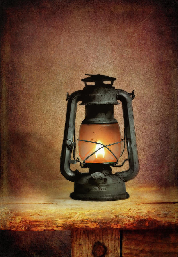Antique Lantern Digital Art by Terry Davis