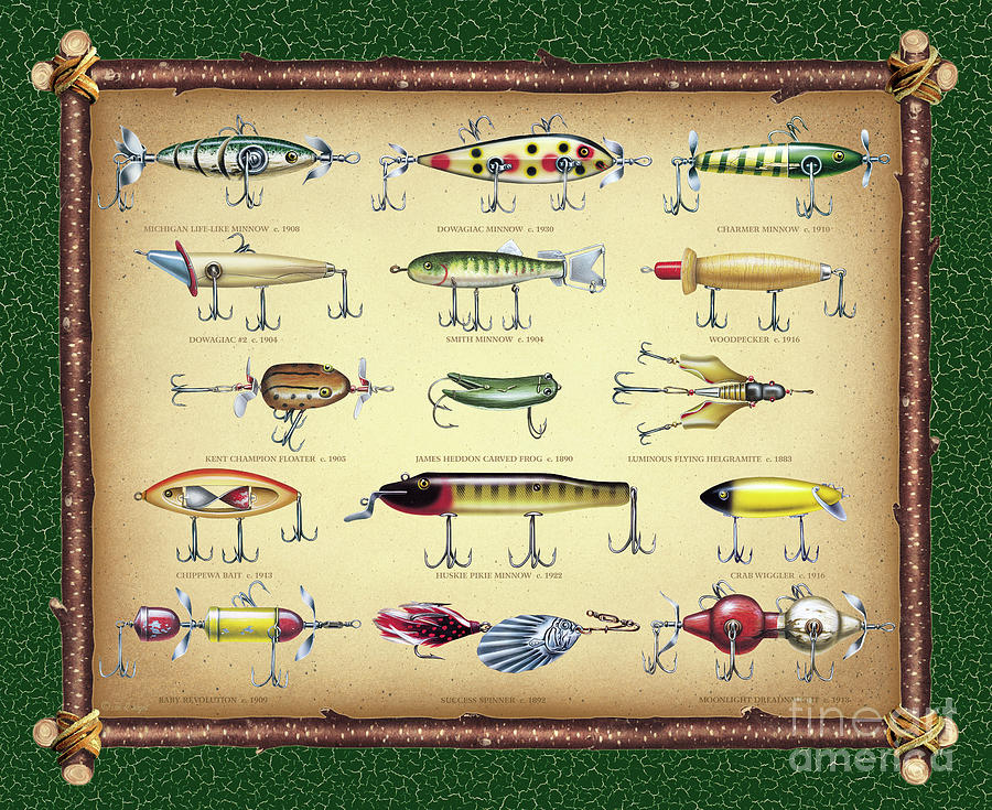 Antique Lures by Jon Q Wright