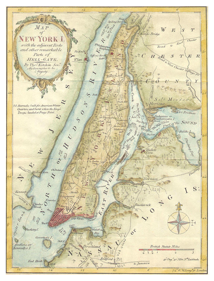 Antique Map Of New York Old Cartographic Map Antique Maps