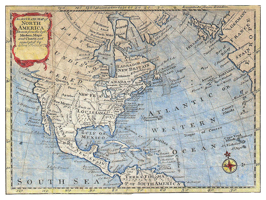 Antique Maps Vol 01 Antique Maps North America Map As - vrogue.co