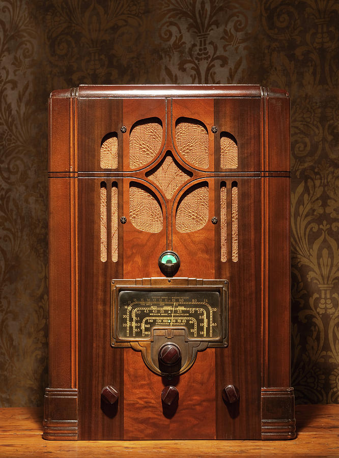 Antique Radio Photograph by Pm Images