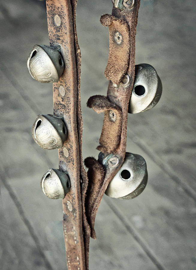 Antique Sleigh Bells Photograph by Gary Slawsky