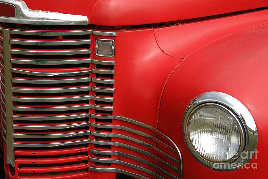 Antique Truck Grill Photograph by Mark Winfrey - Pixels