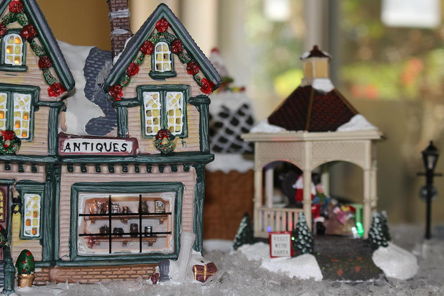 Antiques In Christmas Town Photograph by Colleen Cornelius