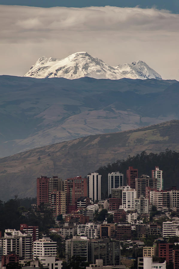 Antisana Volcano & Quito Photograph by Henri Leduc
