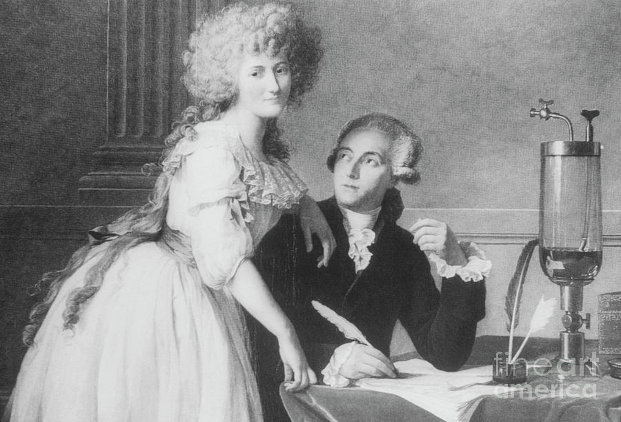 Antoine And Marie Lavoisier Photograph by Science Photo Library