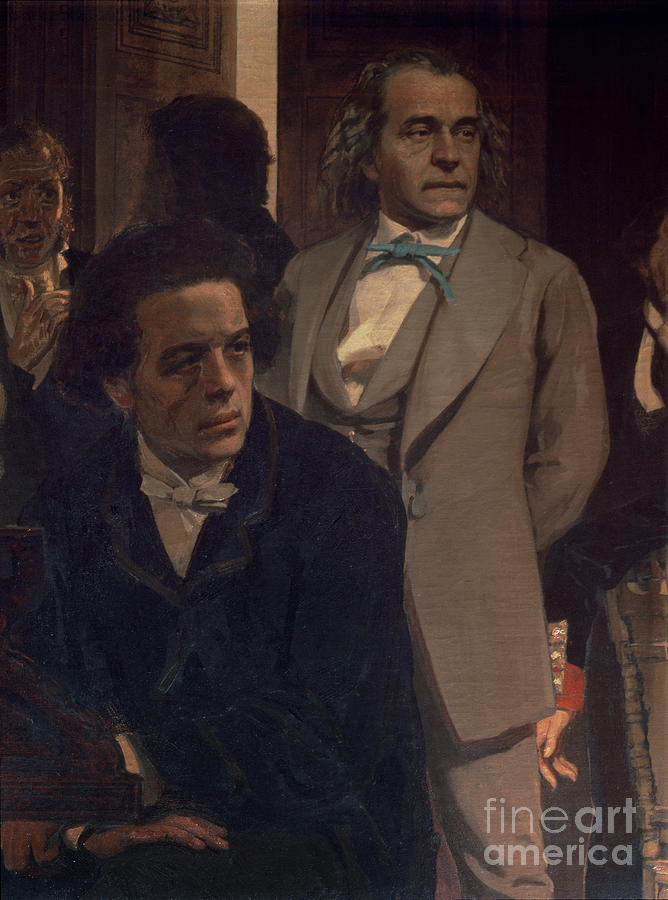 Anton Grigoryevich Rubinstein Painting by Ilya Repin