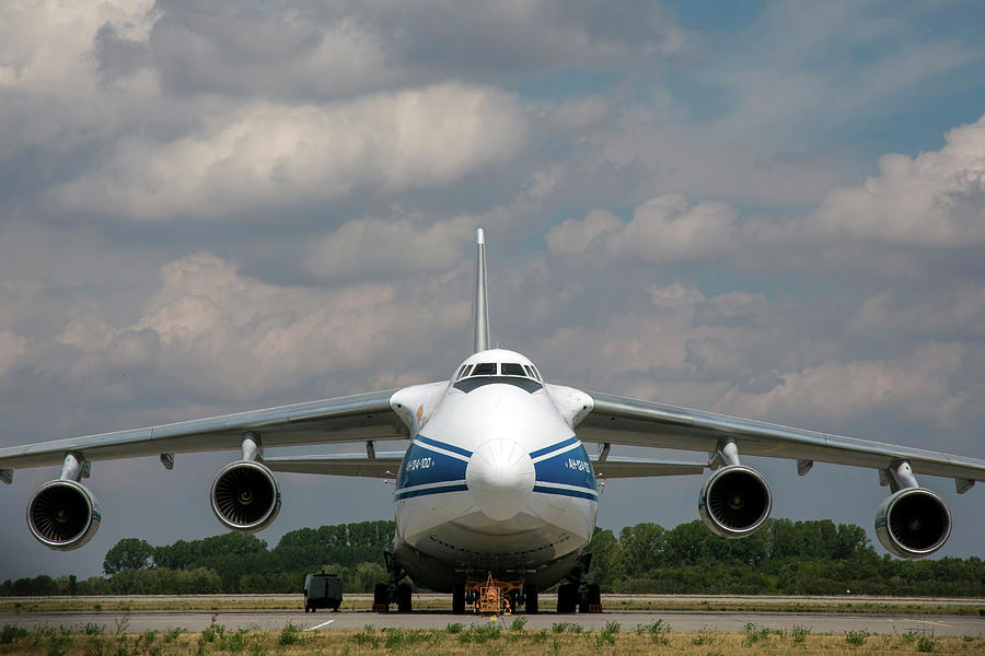 Antonov An-124 Used By Nato To Transfer Photograph by Timm Ziegenthaler