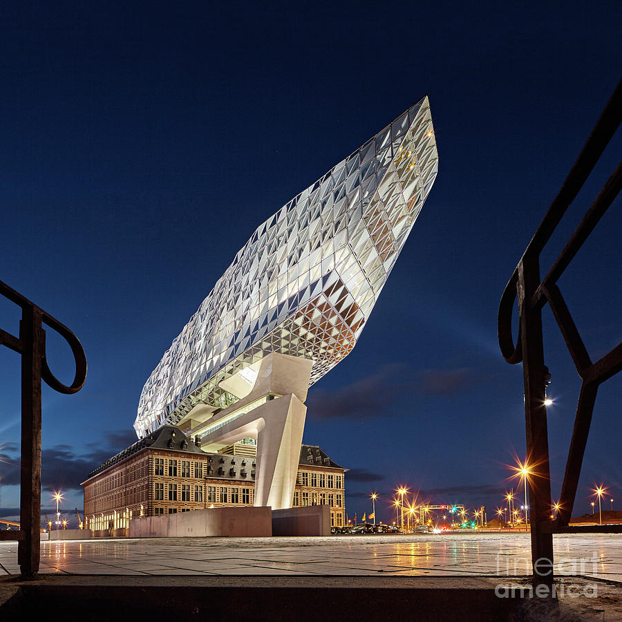 Antwerp Port House by Zaha Hadid Architects Photograph by David Bleeker