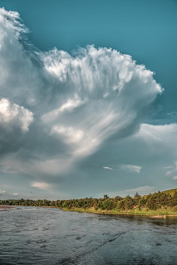 Anvil Over the River Photograph by Laura Hedien