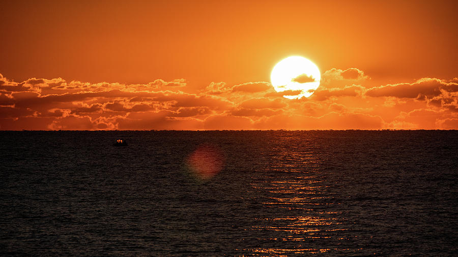 Anzio sunset Photograph by Pierluigi Leggeri - Fine Art America