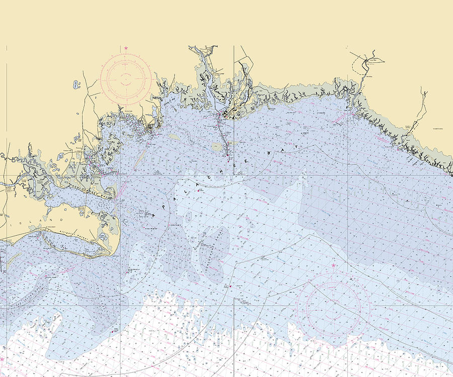 Apalachee bay florida Nautical - Apalachee Bay Florida Nautical Chart V6 Sea Koast 