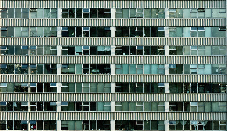 Apartment Block Photograph by All Photos Copyrighted By Siong Heng Chan