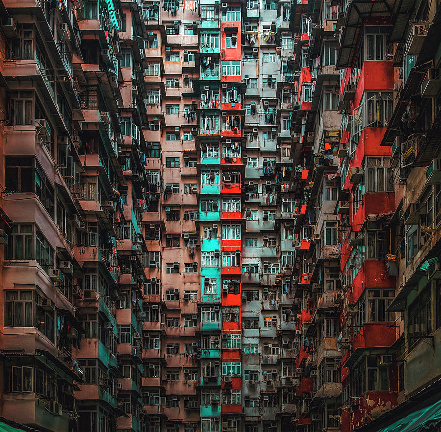 Apartments In Hong Kong Photograph by An Poto