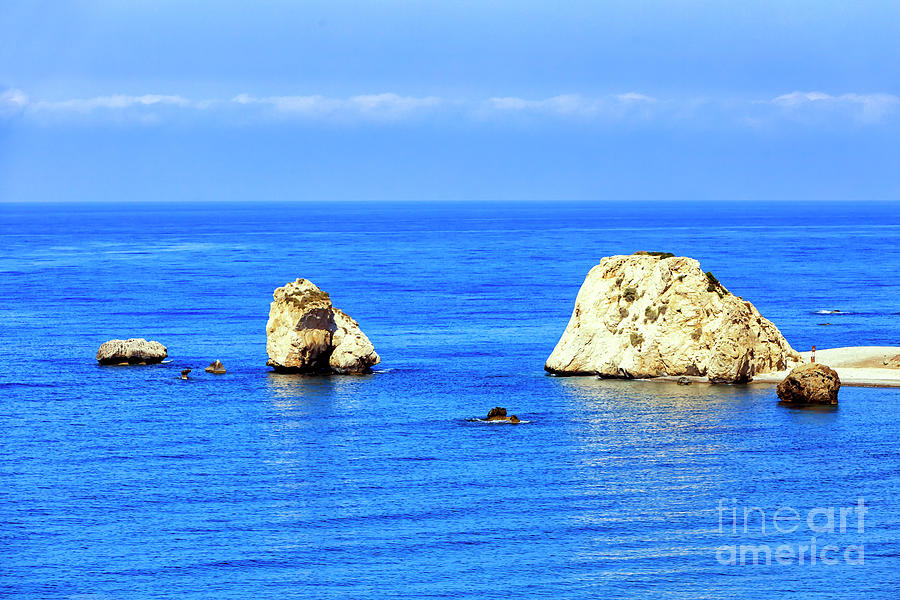 Aphrodites Rocks in Cyprus Photograph by John Rizzuto