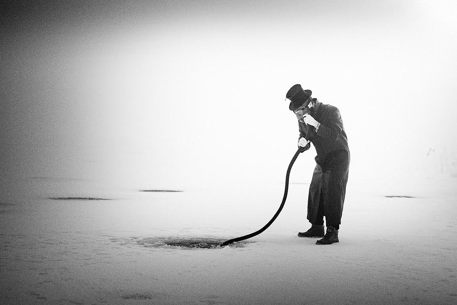 Winter Photograph - Apocalypse by Amir Bajrich