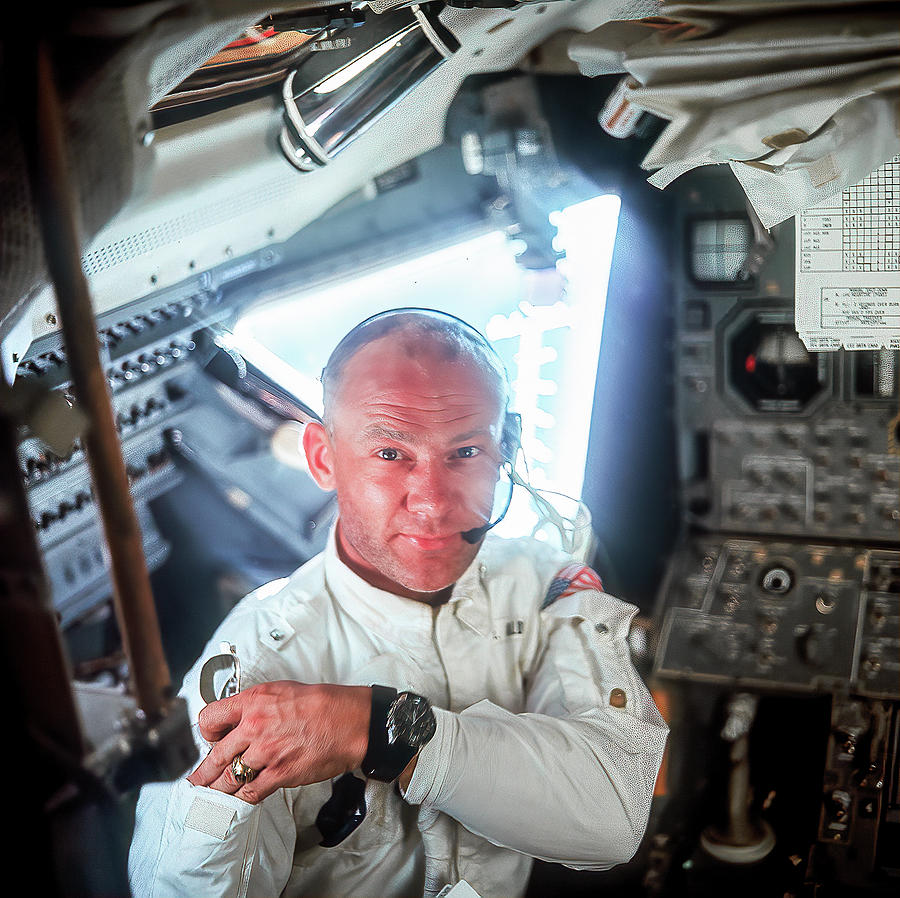Apollo 11 - Astronaut Edwin Aldrin Jr. Photograph by Eric Glaser