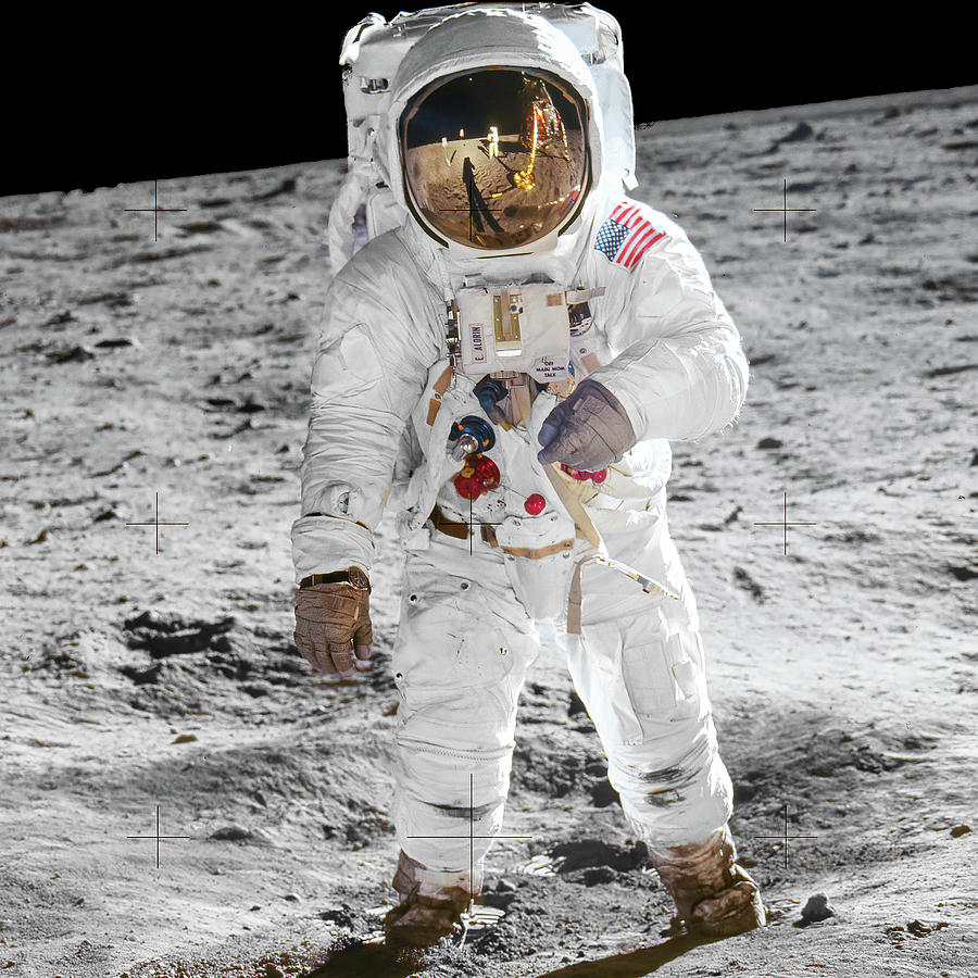 8x10 Print NASA Buzz Edwin Buzz Aldrin Portrait Apollo 11 #1063 