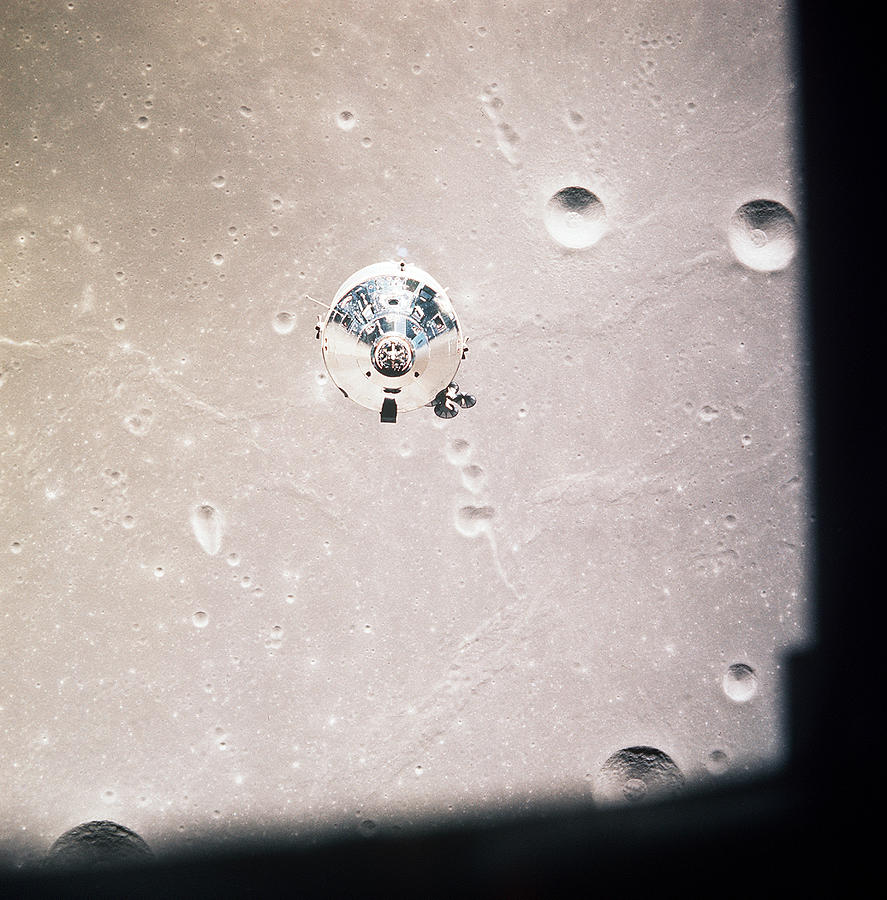 Apollo 11, Command And Service Modules Photograph by Science Source
