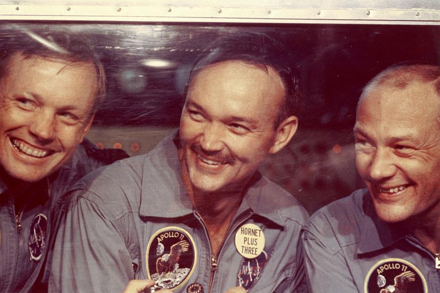 Apollo 11 Crew Photograph by Mpi