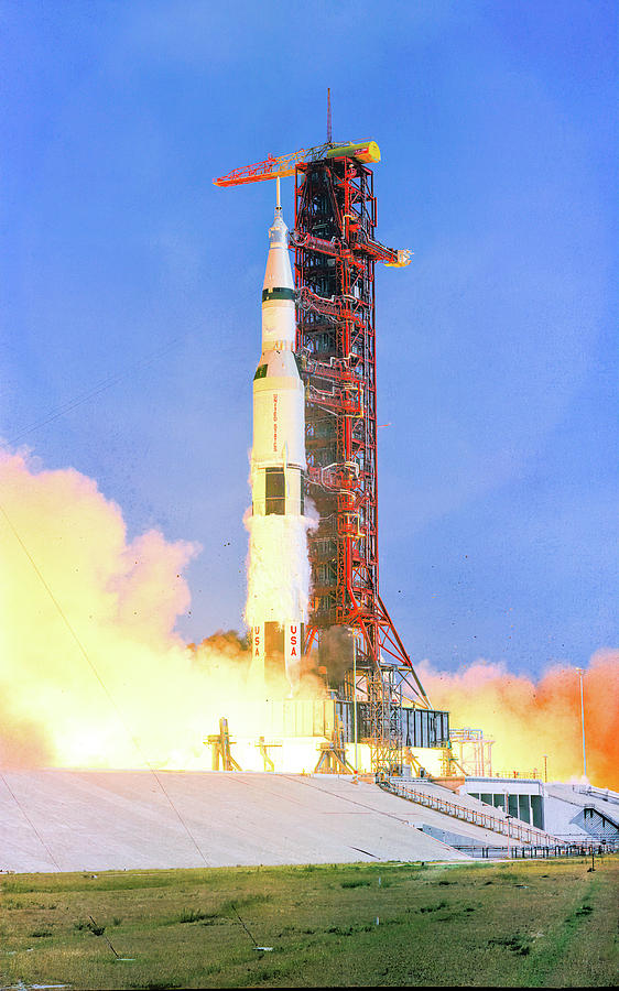 Apollo 11 - Launch Ignition Photograph