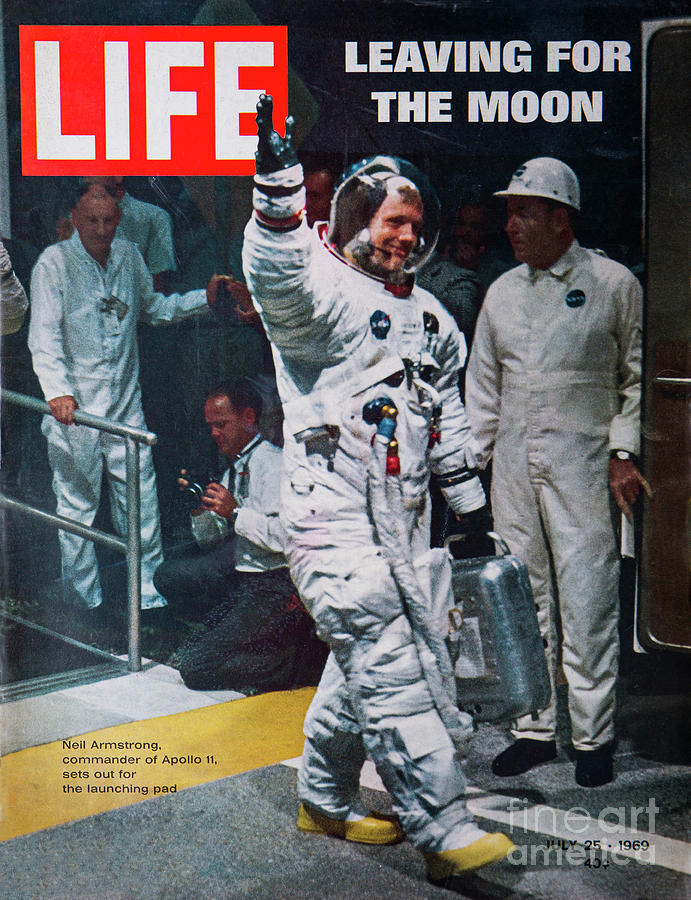 Apollo 11 Life Magazine Cover by Kevin McCarthy Apollo 11 Life Magazine Cover by Kevin McCarthy