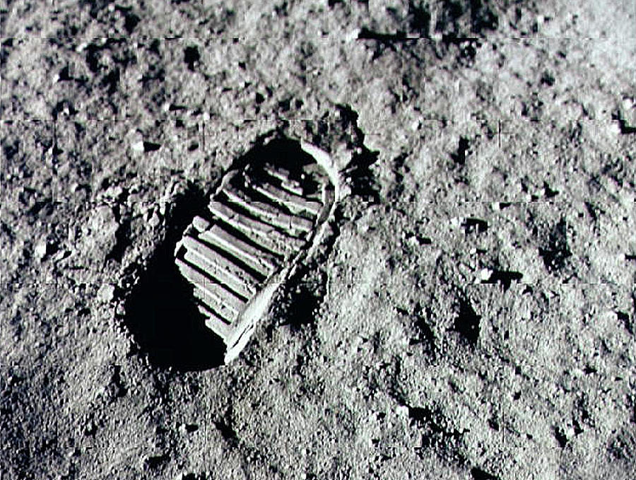 Apollo 11 Mission Leaves First Photograph by Nasa