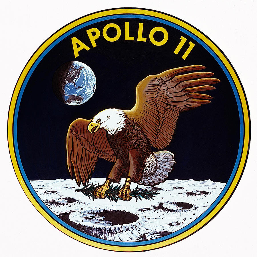 Apollo 11, Mission Patch, 1969 Photograph by Science Source