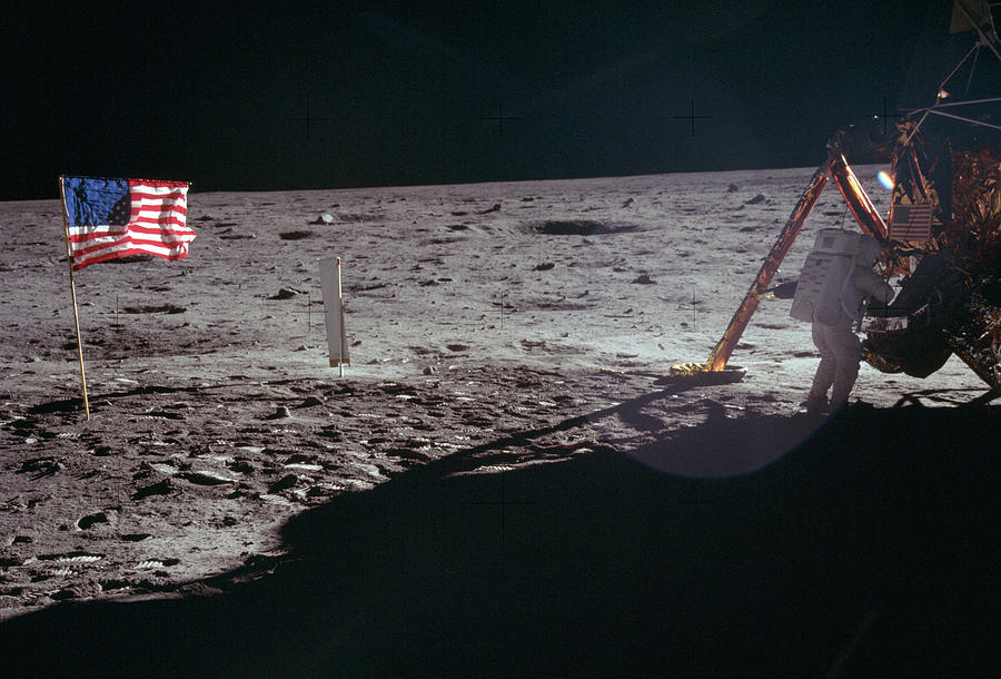Apollo 11, Neil Armstrong Eva, 1969 Photograph by Science Source