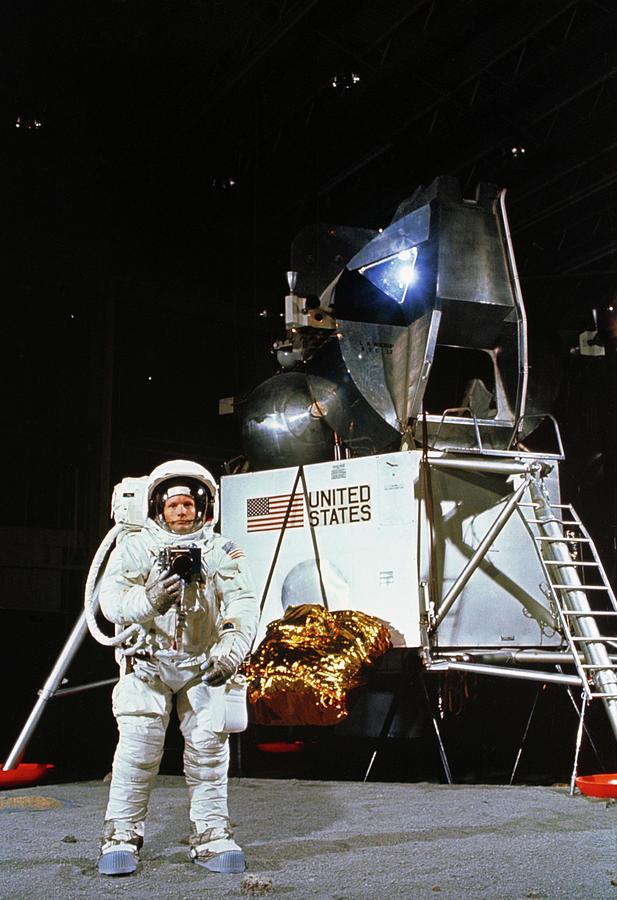 Apollo 11, Neil Armstrong Eva Training Photograph by Science Source
