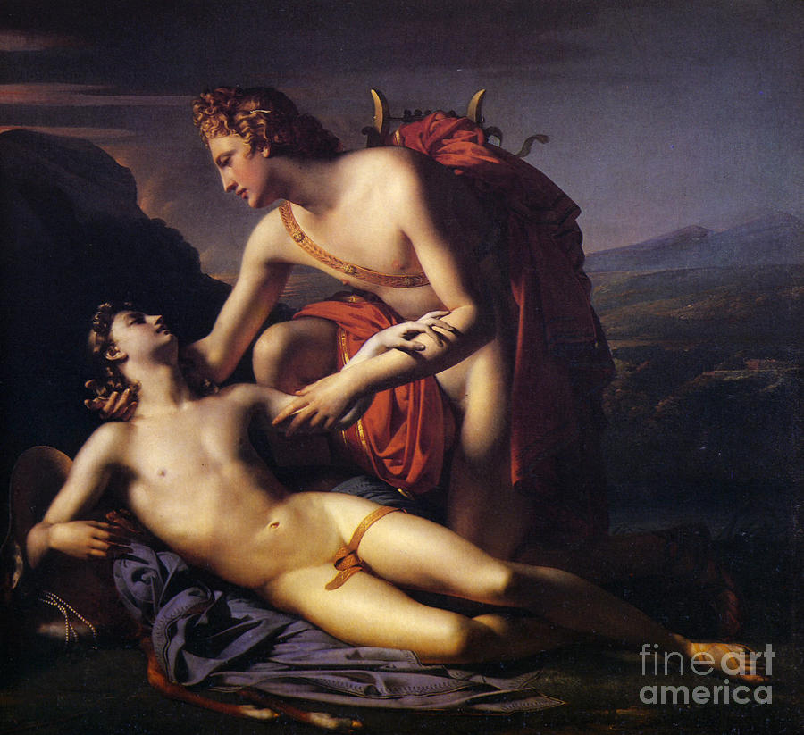 Apollo And Cyparissus, 1820 Drawing by Heritage Images