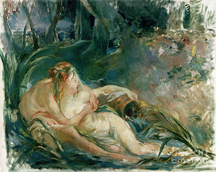 Apollo Appearing To Latone, After Boucher Painting by Berthe Morisot