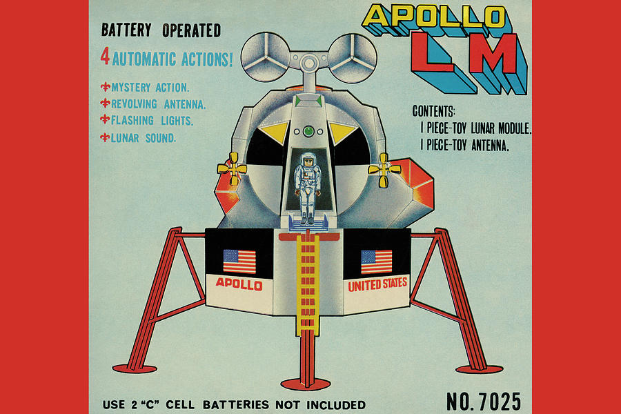 Apollo L-M (Lunar Module) Painting by Unknown