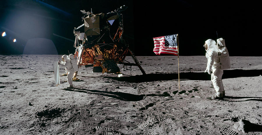 Apollo11, Buzz Aldrin Composite, 1969 Photograph by Science Source