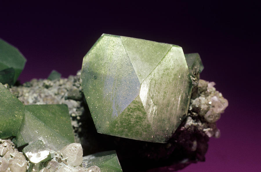 Apophyllite From Paterson, New Jersey Photograph by Joel E. Arem