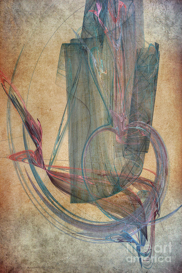 Apophysis Fractal Sailboat Digital Art by Randy Steele