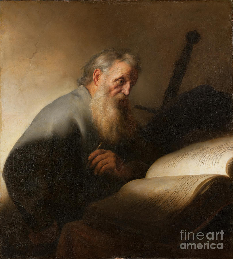 Apostle Paul 1627 9 Painting By Jan The Elder Lievens Fine Art America   Apostle Paul 1627 9 Jan The Elder Lievens 