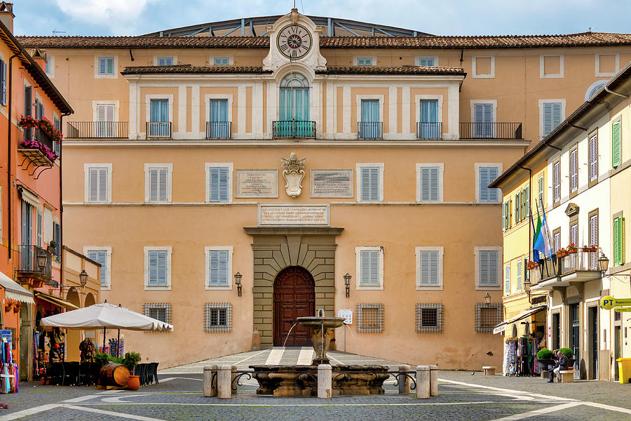 Apostolic Palace in Castel Gandolfo by Fabrizio Troiani Apostolic Palace in Castel Gandolfo by Fabrizio Troiani