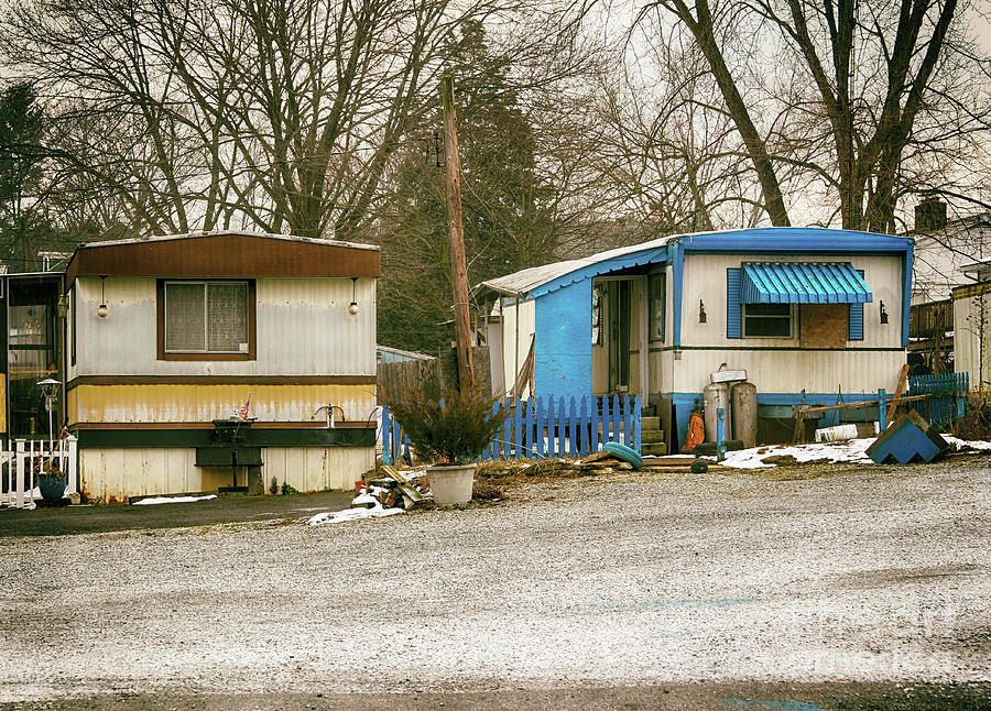 Trailers Photograph - Appalachian Blues by Steven Digman Trailers Photograph - Appalachian Blues by Steven Digman