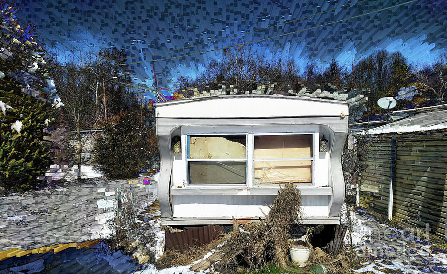 Trailers Photograph - Appalachian Suburbs by Steven Digman Trailers Photograph - Appalachian Suburbs by Steven Digman