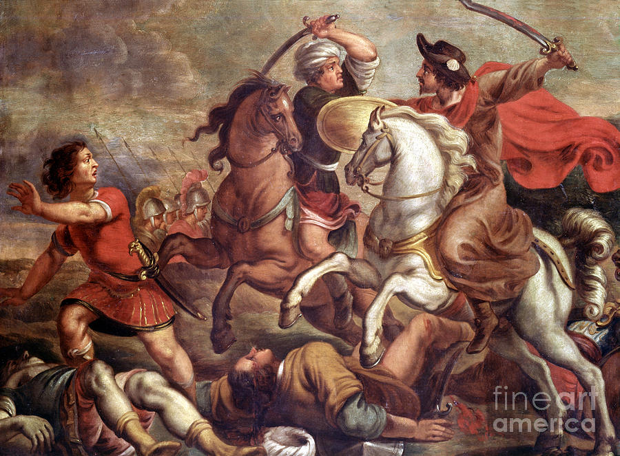 Apparition Of Saint James The Great At The Battle Of Clavijo Painting ...