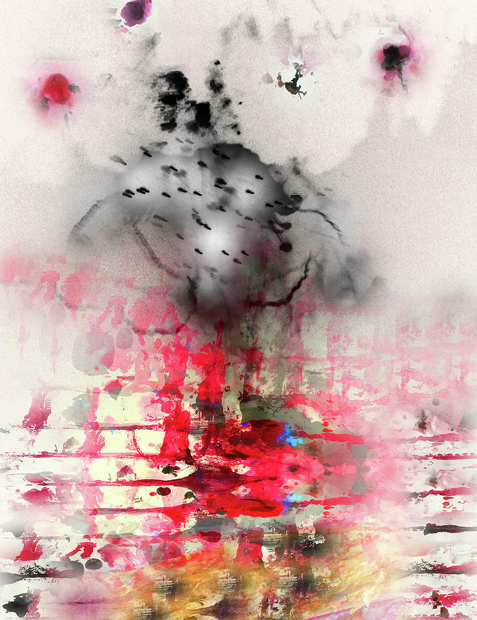 Apparitions With Dots 37 Digital Art by Cristina Leon