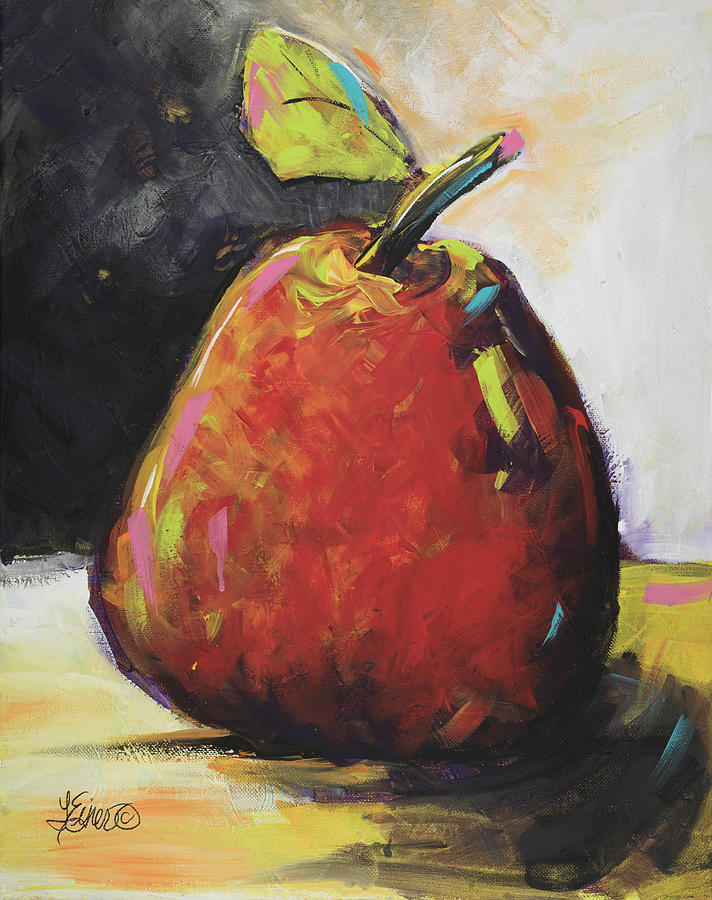 Apple a Day Painting by Terri Einer