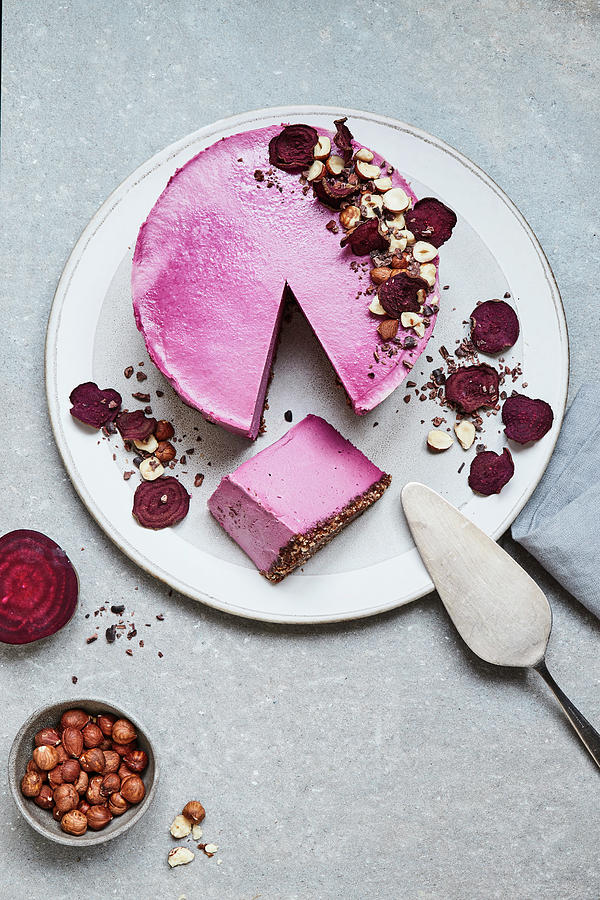 Apple And Beetroot Cake With Ginger Photograph by Brigitte Sporrer / Stockfood Studios