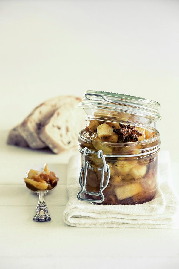 Apple And Dates Achaar With Cinnamon Photograph by Great Stock!